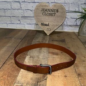 Hawker Rye Men's brown Leather Belt size 34
